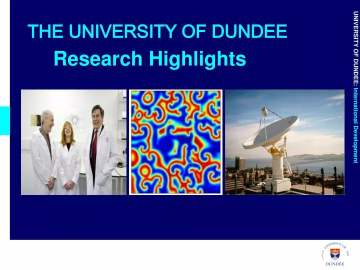 university of dundee presentation template