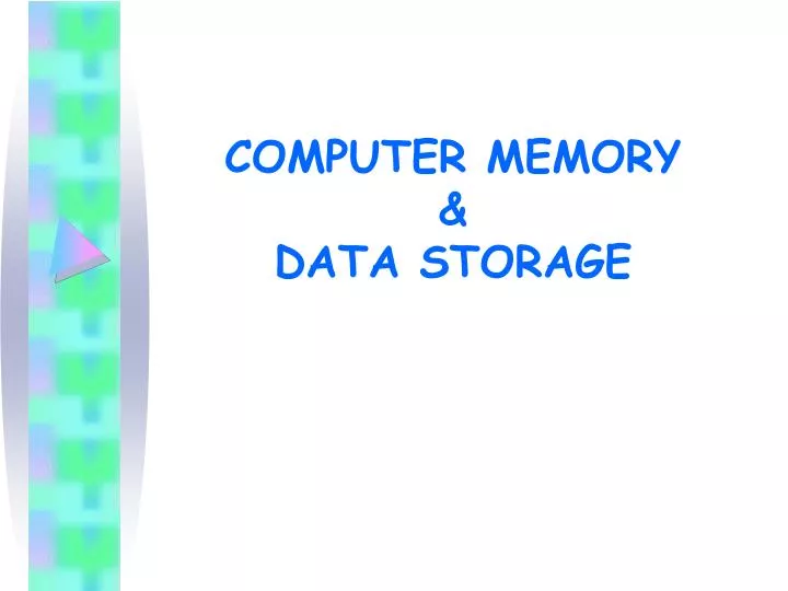 computer memory data storage n.