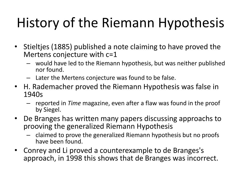 history hypothesis generator