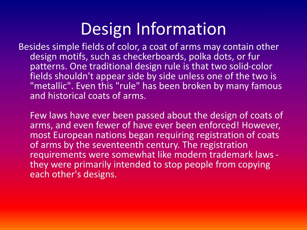PPT - Coat of Arms PowerPoint Presentation, free download - ID:1810459
