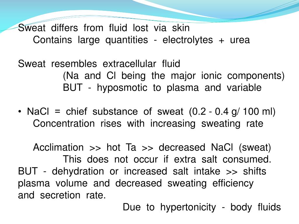 PPT EVAPORATIVE WATER LOSS Effective channel heat loss PowerPoint Presentation ID1810956
