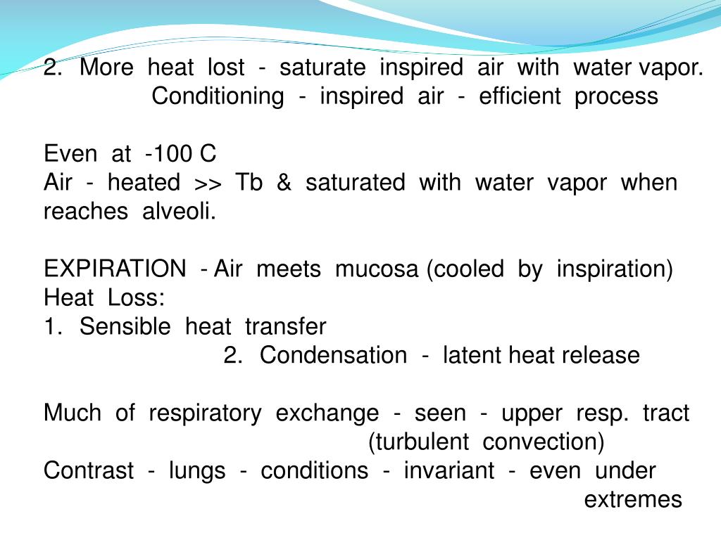 PPT EVAPORATIVE WATER LOSS Effective channel heat loss PowerPoint Presentation ID1810956