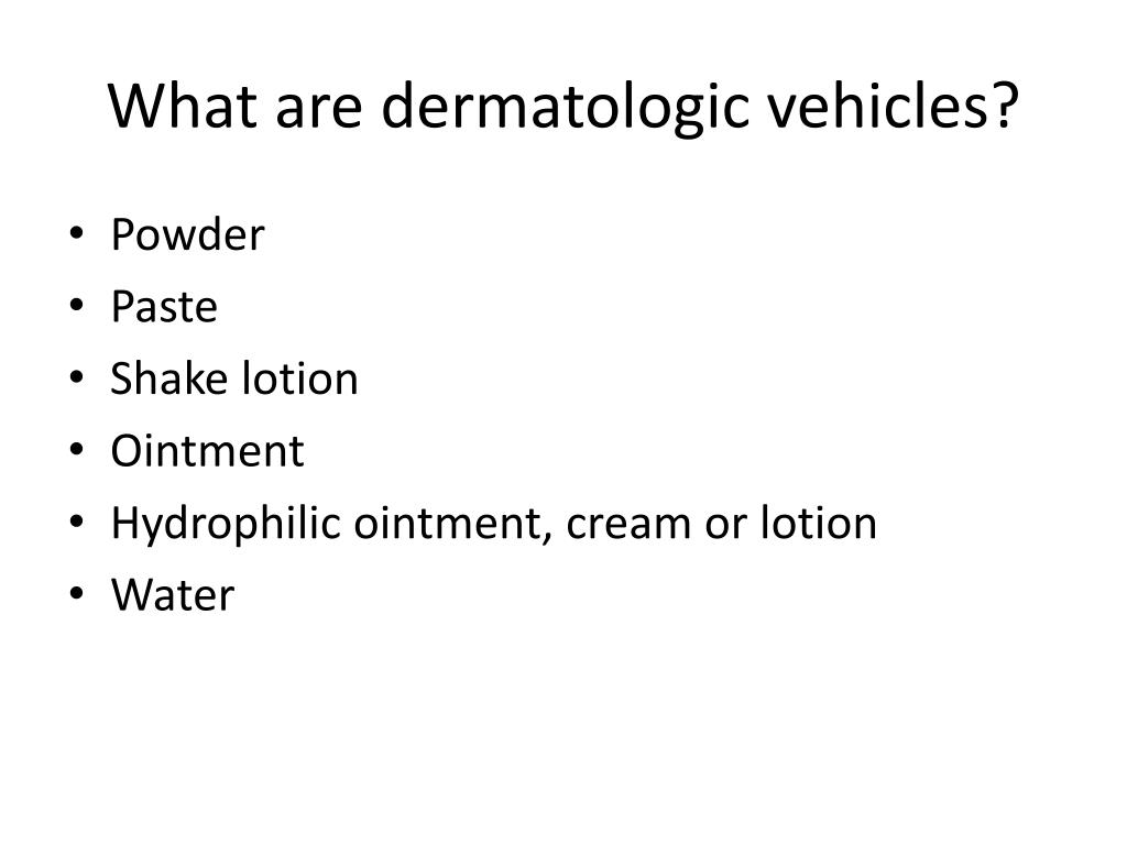 PPT - Principles of Topical Treatments in Dermatology PowerPoint ...