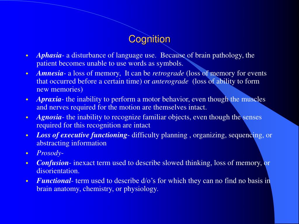 Ppt Cognition Powerpoint Presentation Free Download Id1811947