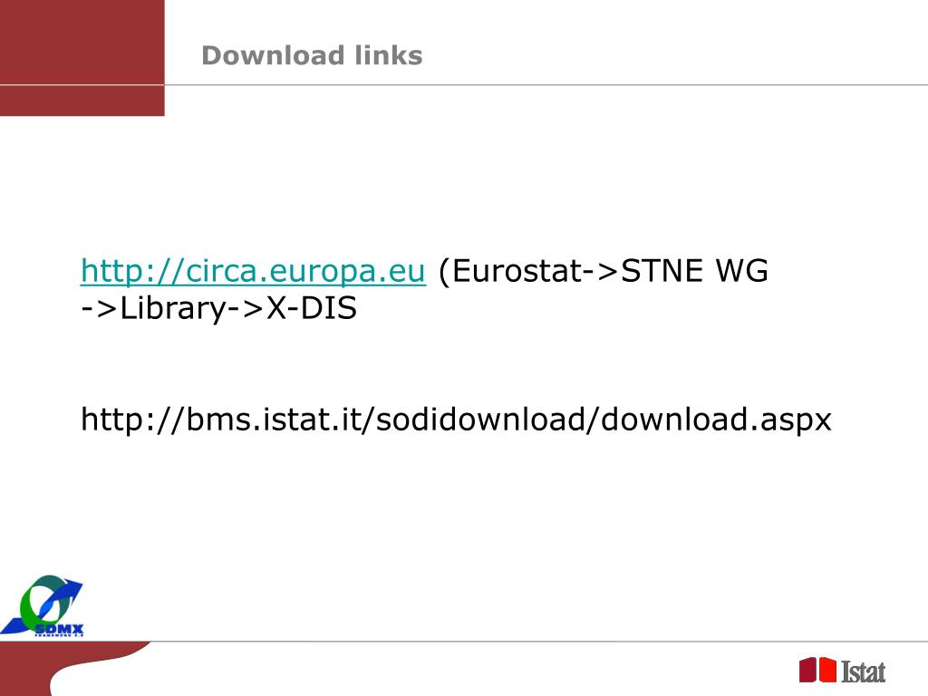 PPT - “ Strategies for using SDMX at Istat ” Giuseppe Sindoni, Laura ...