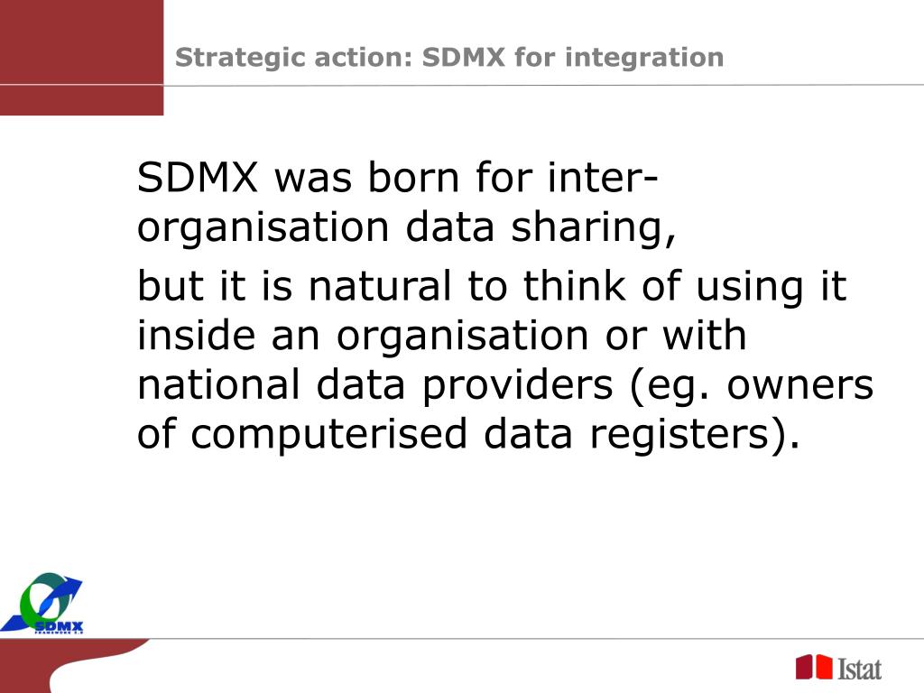 PPT - “ Strategies for using SDMX at Istat ” Giuseppe Sindoni, Laura ...