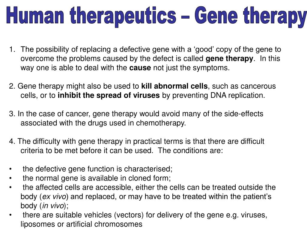 PPT - Gene therapy for cystic fibrosis PowerPoint Presentation, free ...