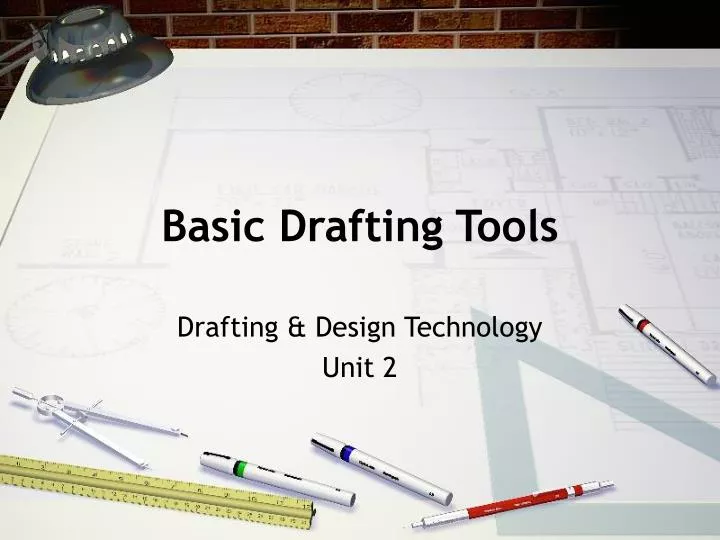 basic drafting tools n.