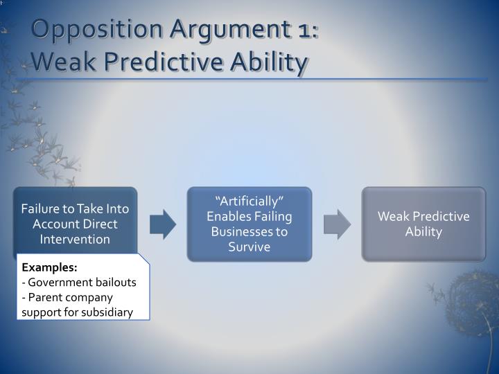 opposing arguments opposing arguments