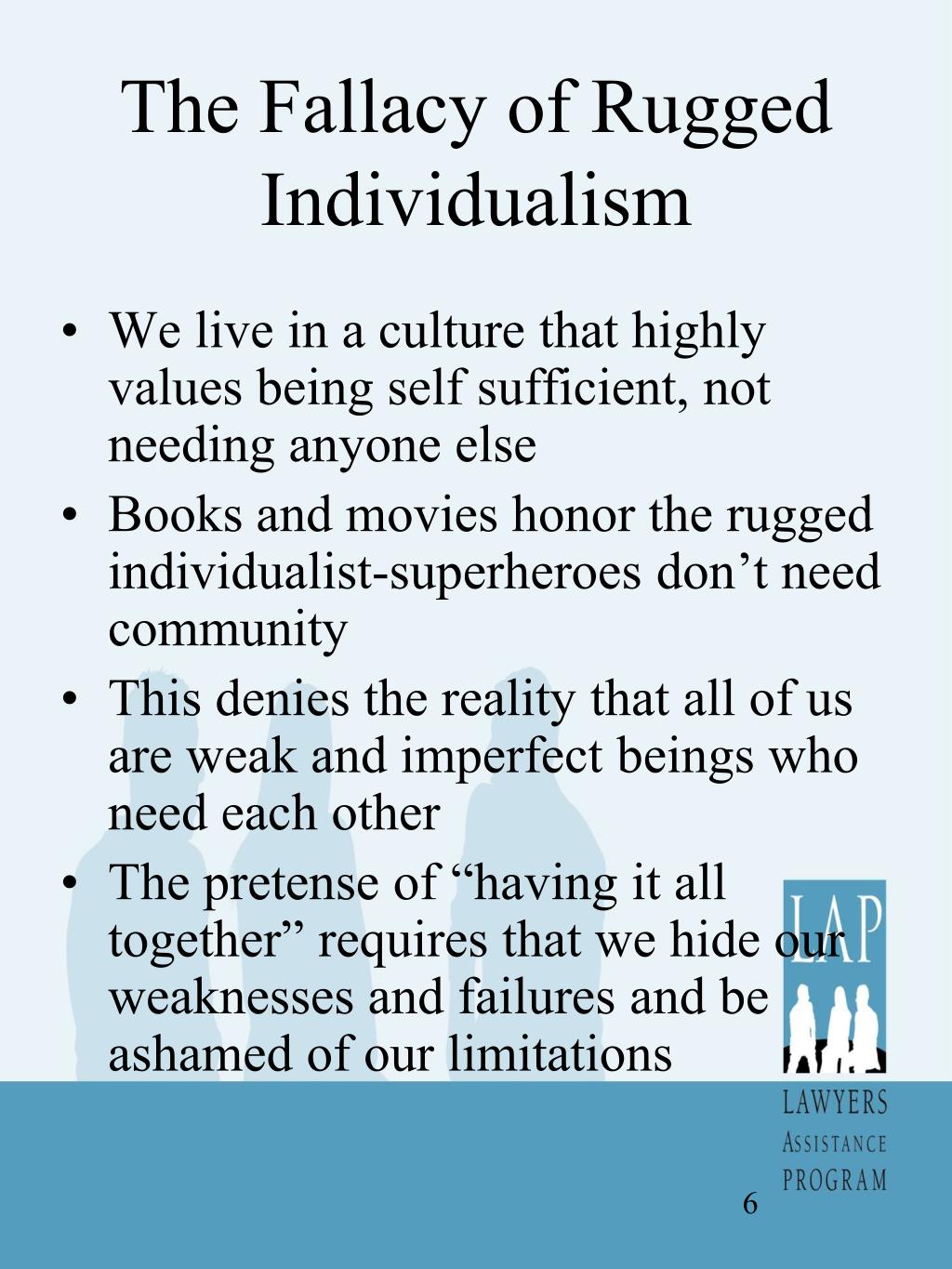 Where Did The American Rugged Individualism Go Quora