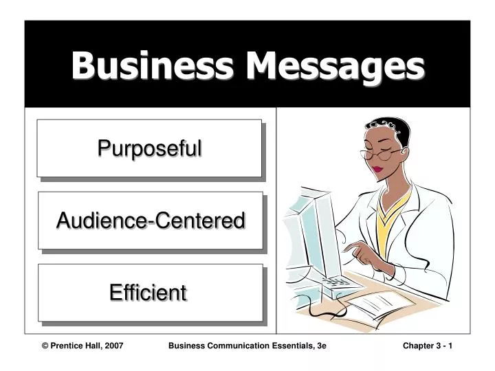 writing business messages ppt