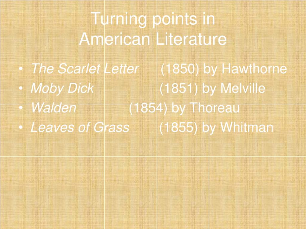 ppt-turning-points-in-american-literature-powerpoint-presentation