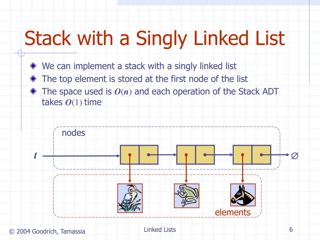generic linked list stack generic linked list stack