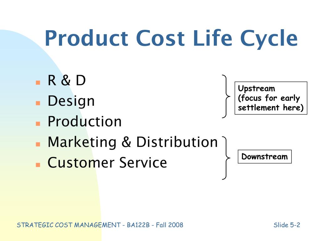 presentation about life cycle costing