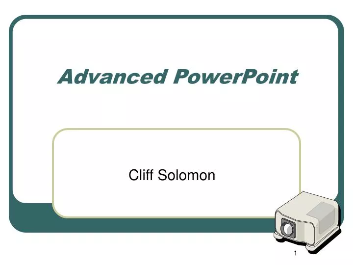advanced powerpoint n.