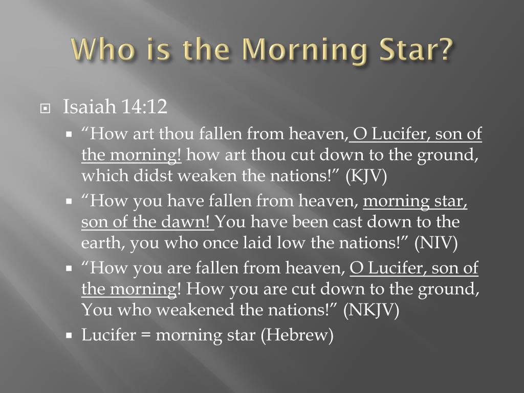 PPT - Christ: The bright and morning star PowerPoint Presentation, free ...