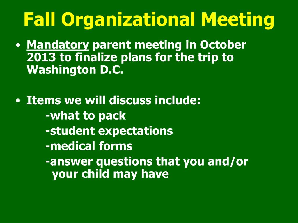 PPT - Novi Middle School 8 th Grade Washington D.C. Trip PowerPoint ...