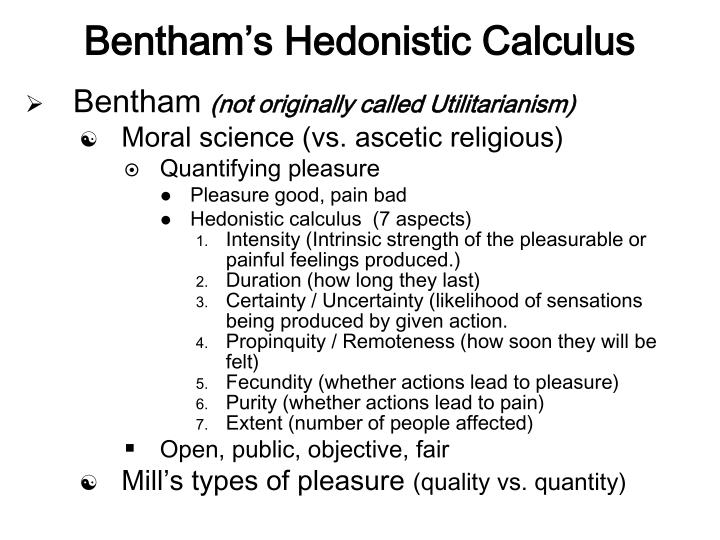 hedonic calculus example hedonic calculus example