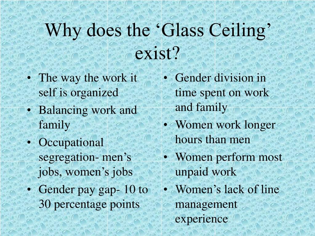 Ppt Breaking Through The Glass Ceiling Powerpoint