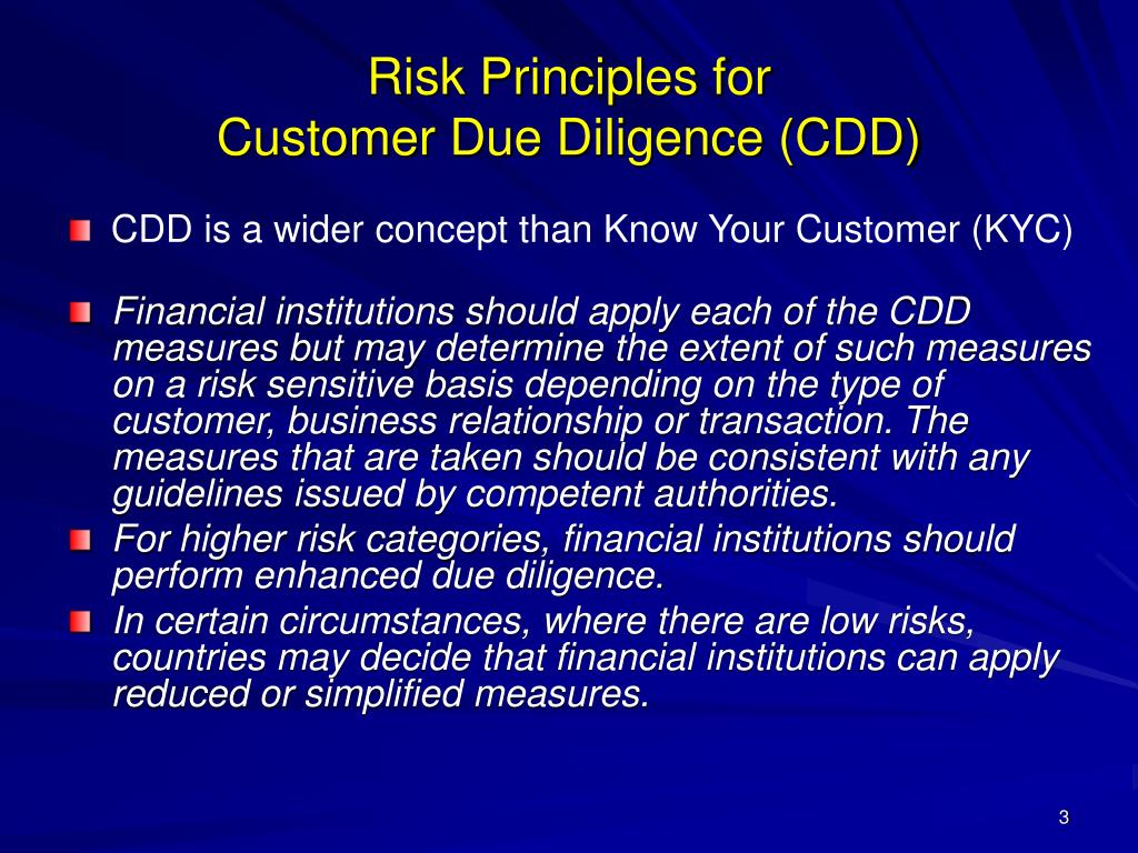 PPT - Risk-Based Approach to AML/CFT Terence Donovan, Financial ...