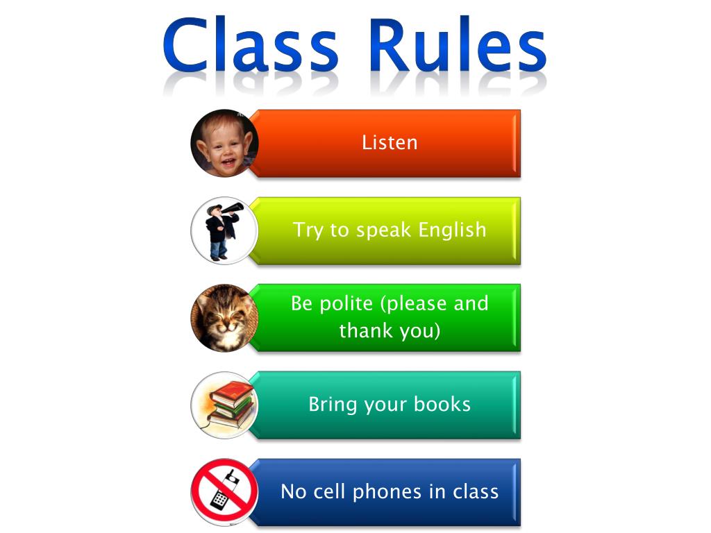 school rules powerpoint presentation