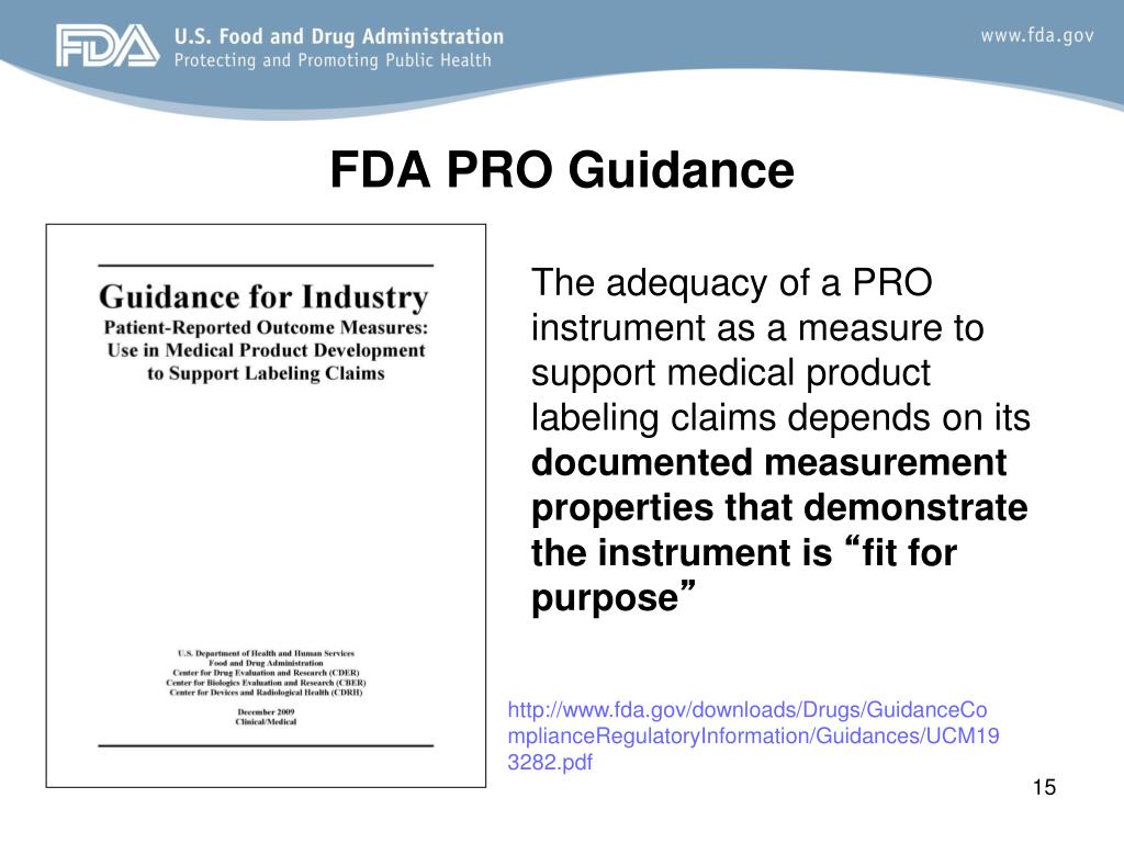 PPT - Enhancing Drug Labeling Claims: New FDA Guidance on Endpoint ...