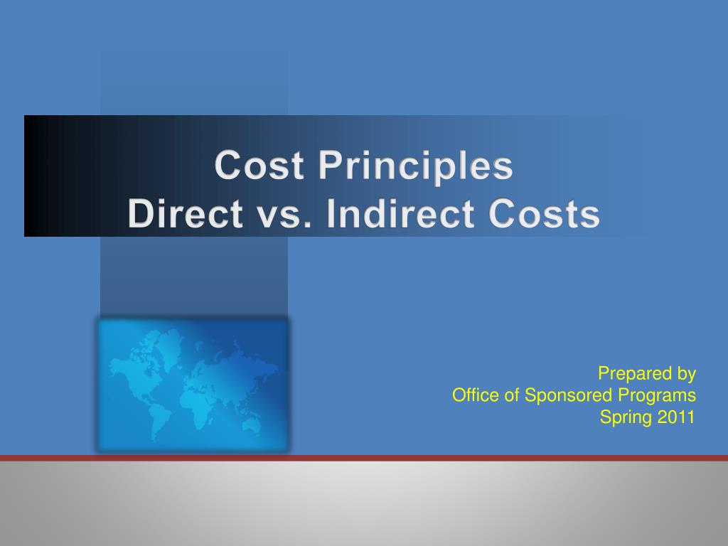 define cost principle