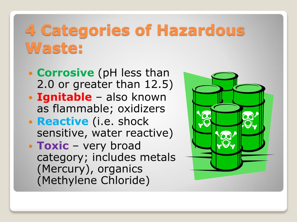 What Are Some Examples Of Toxic Waste