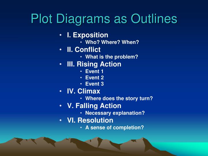 PPT - Plot Diagram PowerPoint Presentation - ID:1824089