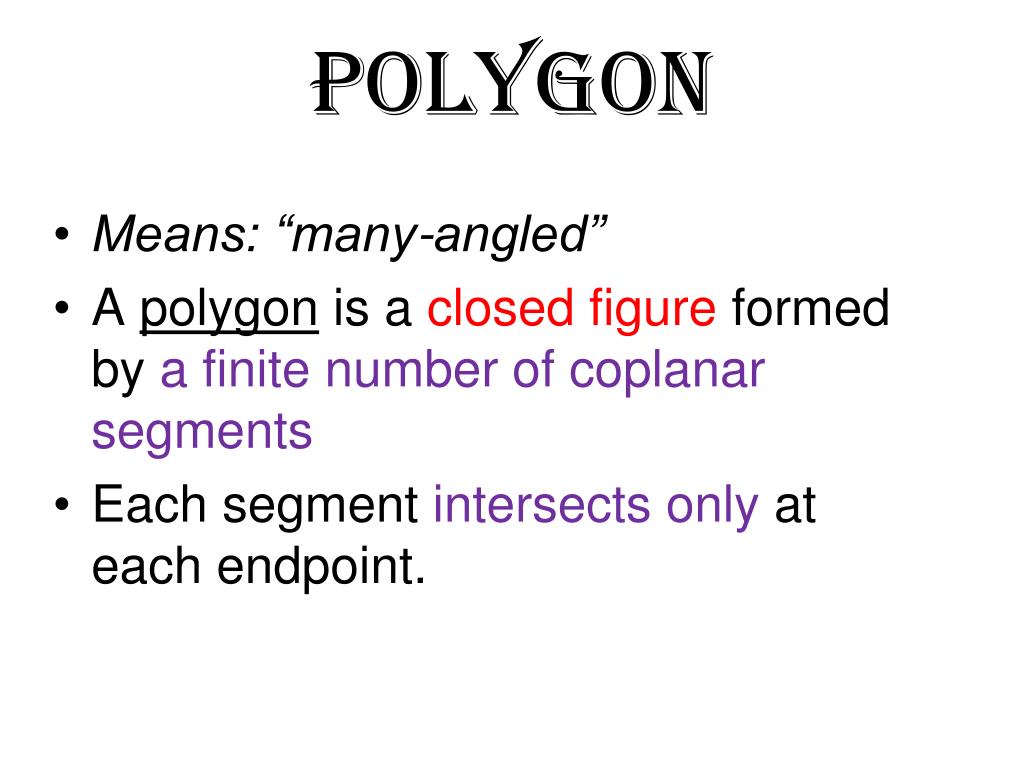 PPT - Lesson 1.4 - Polygons PowerPoint Presentation, free download - ID ...