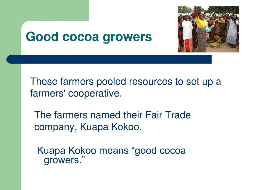 PPT - The Story of Kuapa Kokoo Farmers Fair Trade Cooperative ...