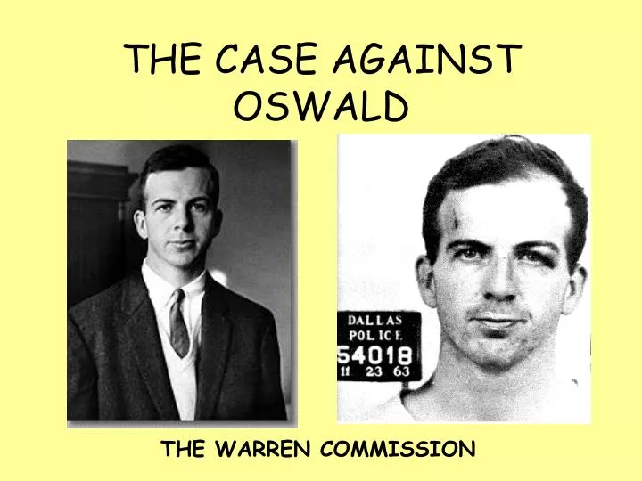 the case against oswald n.