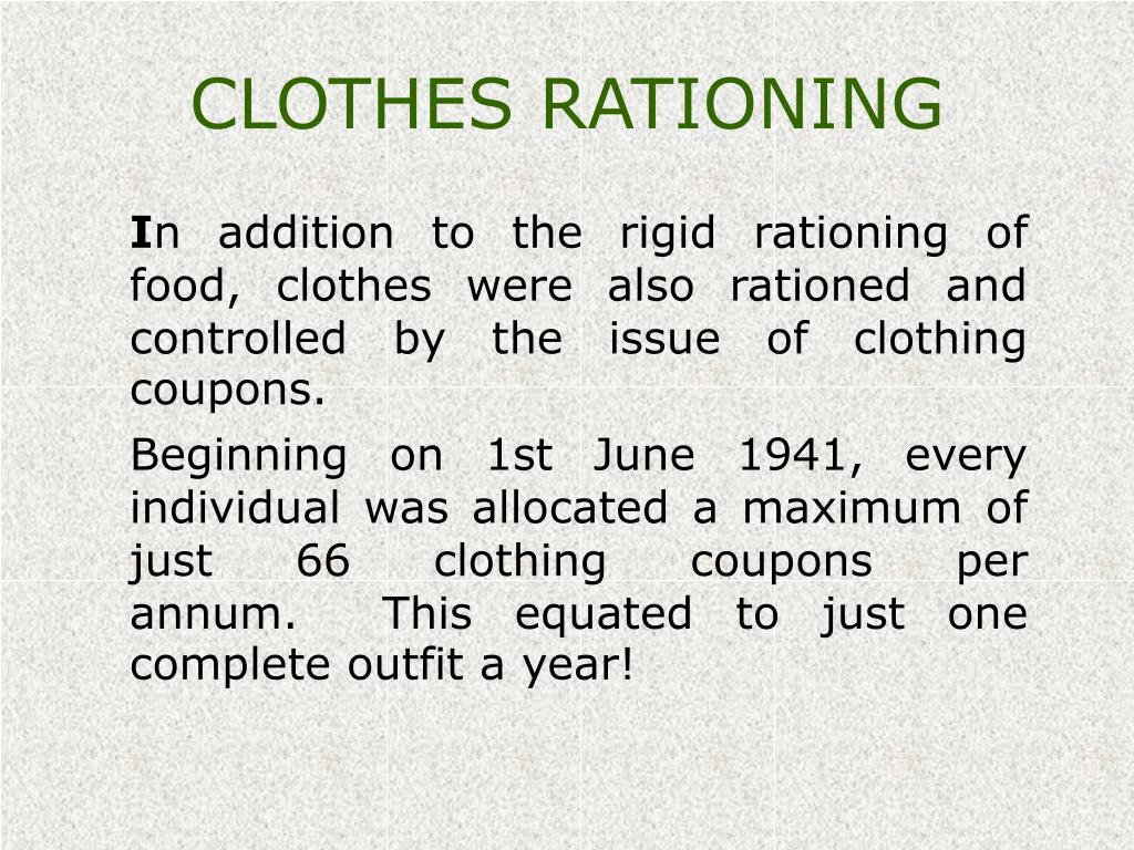 PPT Food Rationing In WWII Poster For Wise Resource Use PowerPoint 