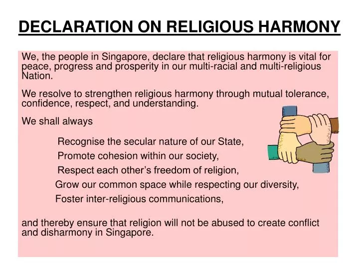 essay on religious harmony