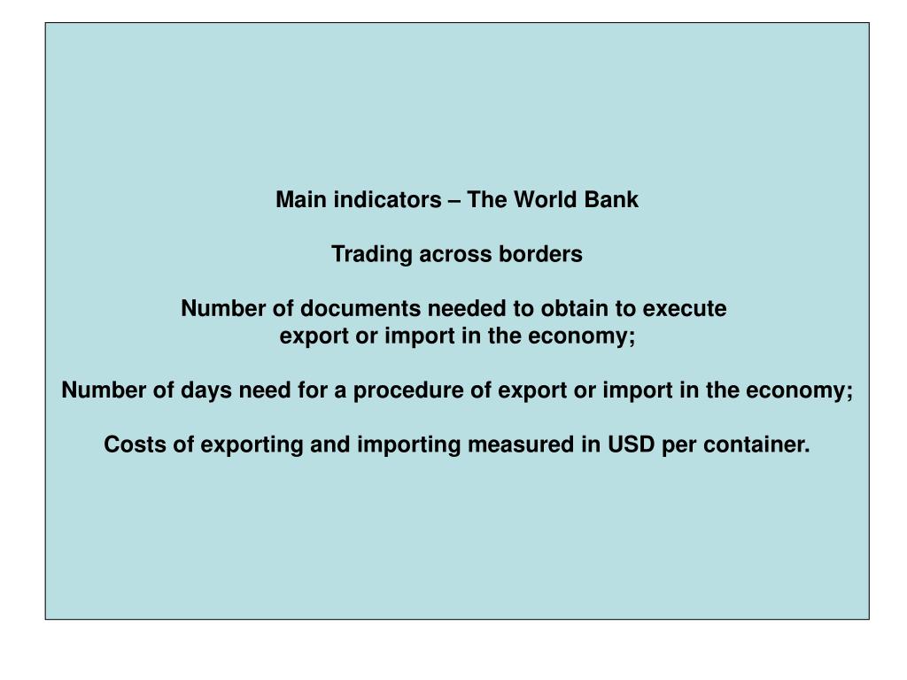 PPT - ADMINISTRATIVE TRADE BARRIERS AND TRADE FACILITATION Predrag ...
