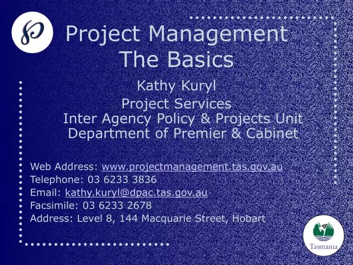PPT - Project Management The Basics PowerPoint Presentation, free ...