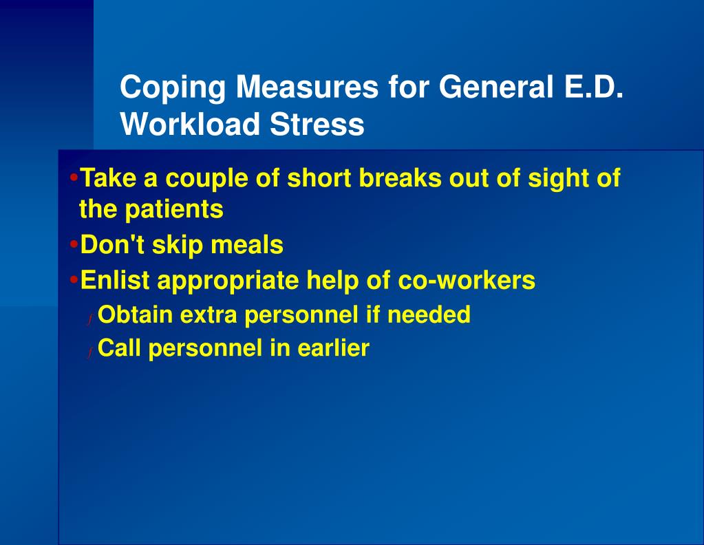PPT - Wellness Issues for Emergency Medicine Residents PowerPoint ...
