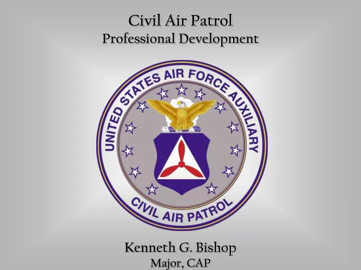PPT Civil Air Patrol Professional Development PowerPoint Presentation