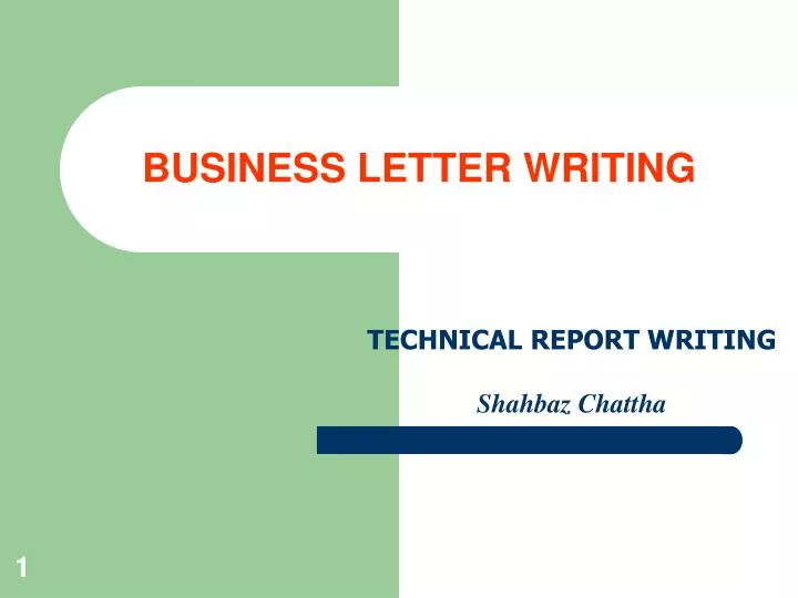 ppt business letter writing powerpoint presentation id 1831289 technical report writing ppt