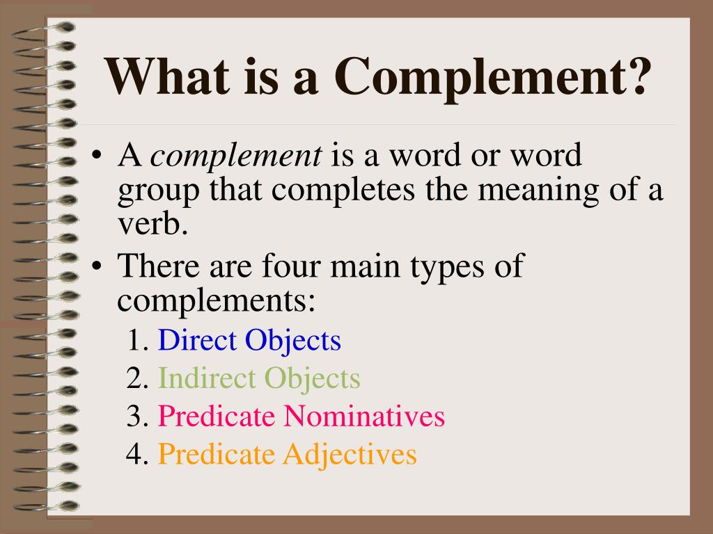 complement