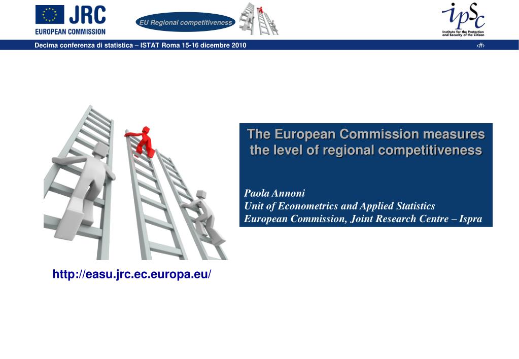 PPT - The European Commission measures the level of regional ...