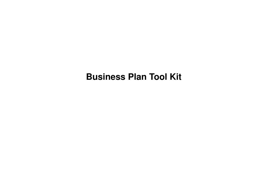 ppt business plan tool kit powerpoint presentation id 1831547