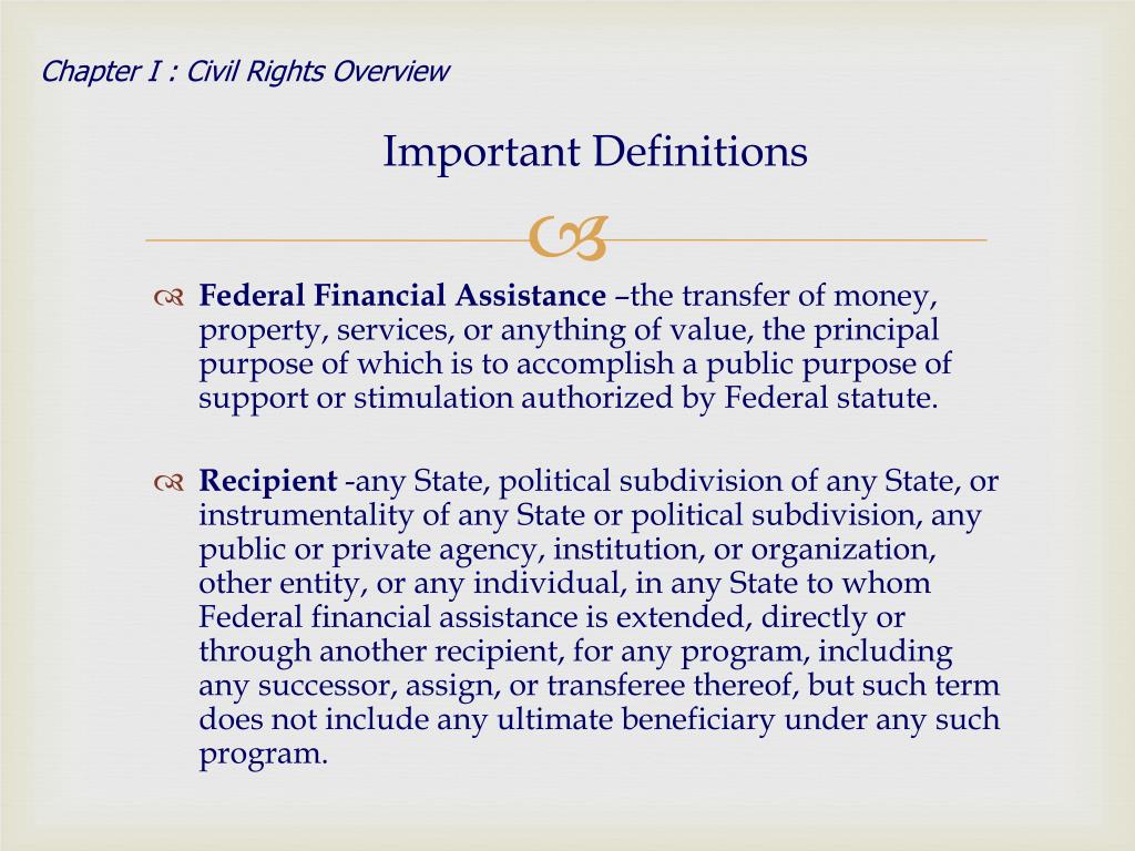 PPT - Title VI of the Civil Rights Act of 1964 (Training) PowerPoint ...