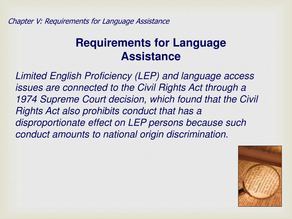 PPT - Title VI of the Civil Rights Act of 1964 (Training) PowerPoint ...