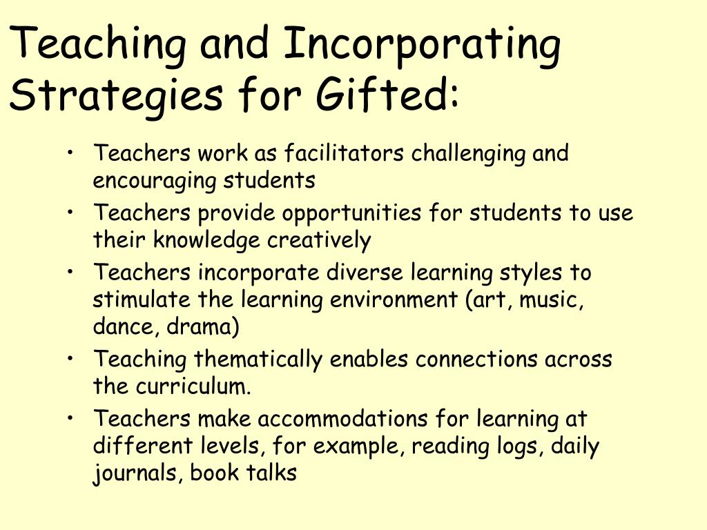 Ppt gifted students and traumatic brain injured students powerpoint