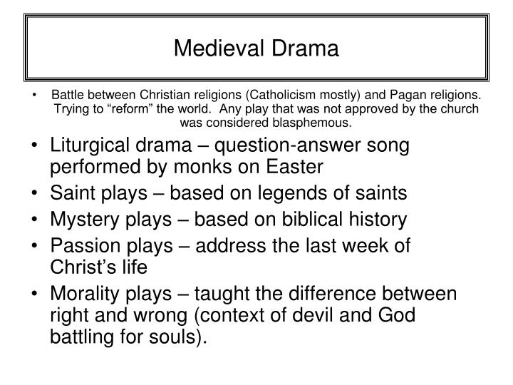 PPT Chapter 7 The History of Drama PowerPoint