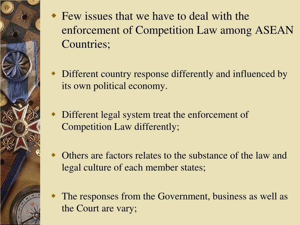 PPT - Perspective of Competition Law Enforcement In The ASEAN Community ...