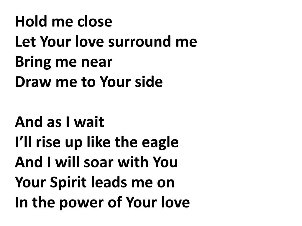 surround me with your love tradução