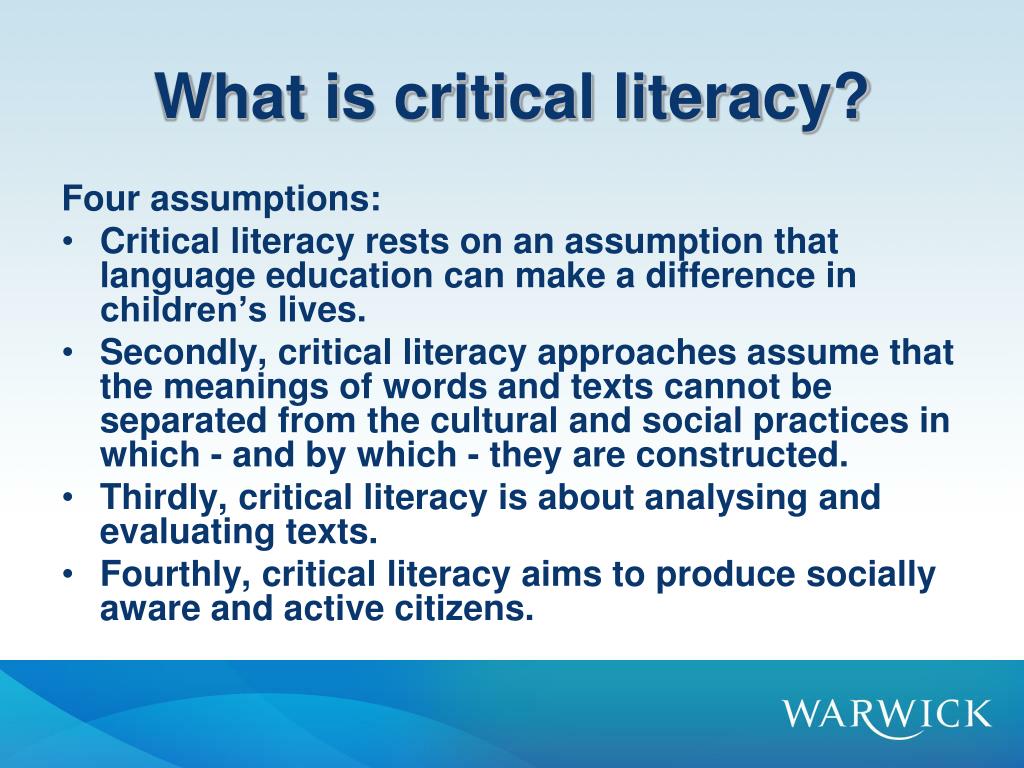 critical literacy education definition