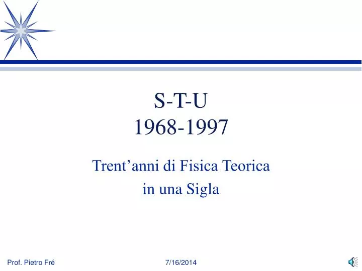 Ppt S T U 1968 1997 Powerpoint Presentation Free Download
